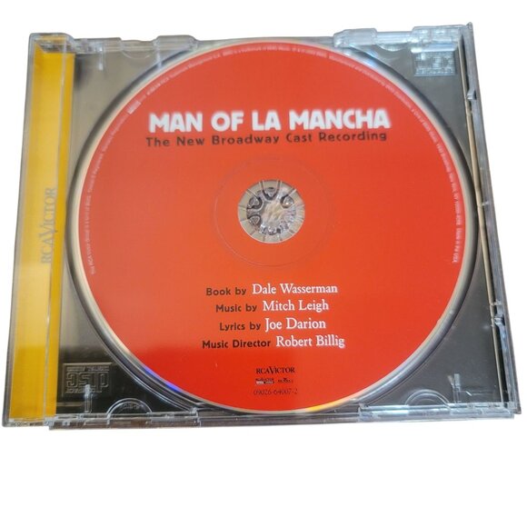 Man Of La Mancha New Broadway Cast Recording CD By RCA Victor - Picture 3 of 4